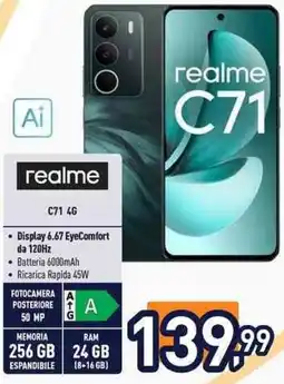 Unieuro C71 4G offerta