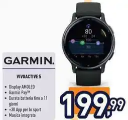 Unieuro GARMIN VIVOACTIVE 5 offerta