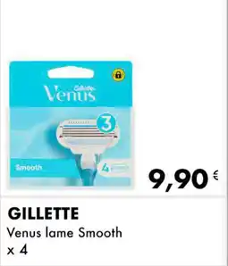 Iper Tosano GILLETTE Venus lame Smooth x 4 offerta
