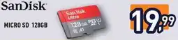 Unieuro SanDisk MICRO SD 128GB offerta