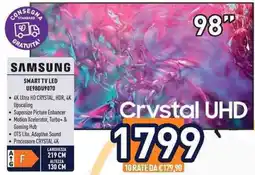 Unieuro SAMSUNG SMART TV LED UE98DU9070 offerta