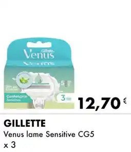 Iper Tosano GILLETTE Venus lame Sensitive CG5 x 3 offerta