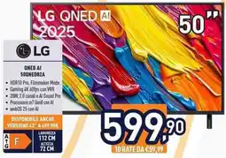 Unieuro LG QNED AI 50QNED82A offerta