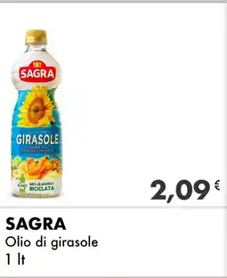 Iper Tosano SAGRA Olio di girasole offerta