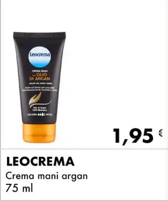 Iper Tosano LEOCREMA Crema mani argan offerta