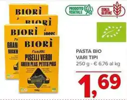 Todis Pasta bio vari tipi offerta