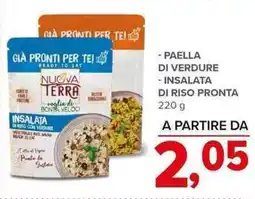 Todis Paella di verdure insalata di riso pronta offerta