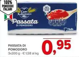 Todis Passata di pomodoro offerta