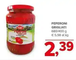 Todis Peperoni grigliati offerta