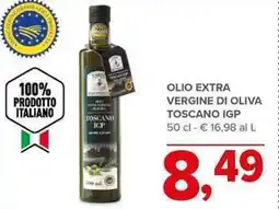 Todis Olio extra vergine di oliva toscano igp offerta