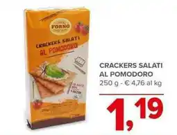 Todis Crackers salati al pomodoro offerta