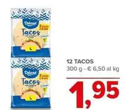 Todis 12 tacos offerta
