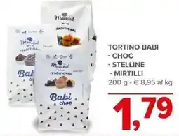 Todis Tortino babi choc stelline mirtilli offerta