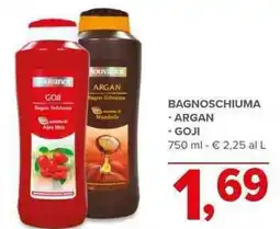 Todis Bagnoschiuma ARGAN GOJI offerta