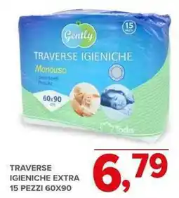Todis Traverse igieniche extra 15 pezzi offerta