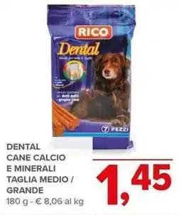 Todis Dental cane calcio e minerali taglia medio / grande offerta