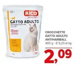 Todis Crocchette gatto adulto antihairball offerta