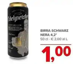 Todis Birra schwarz nera 4,2 offerta
