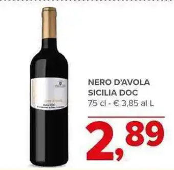 Todis Nero d'avola sicilia doc offerta