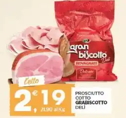 Despar Prosciutto cotto GRABISCOTTO deli offerta