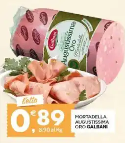 Despar Mortadella augustissima oro GALBANI offerta