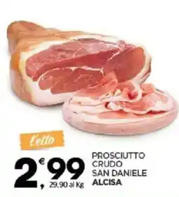 Despar Prosciutto crudo san daniele ALCISA offerta