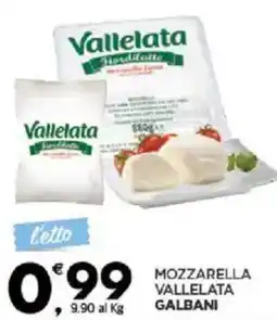 Despar Mozzarella vallelata GALBANI offerta