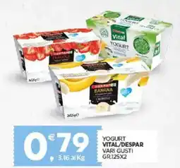 Despar Yogurt vital/despar vari gusti offerta
