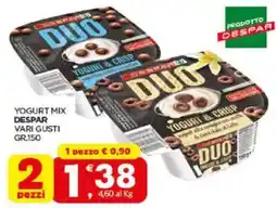 Despar Yogurt mix despar vari gusti offerta