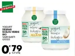 Despar Yogurt despar scelta verde bio vari gusti offerta