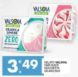 Despar Gelato valsoia vari gusti vaschetta offerta
