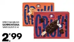 Despar Stecchi gruvi sammontana vari gusti x 4 offerta