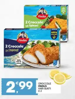 Despar Croccole findus vari gusti x2 offerta