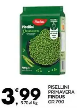 Despar Pisellini primavera FINDUS offerta