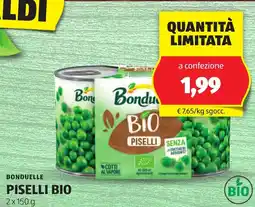 ALDI BONDUELLE Piselli bio offerta