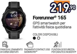 Unieuro Forerunner 165 offerta