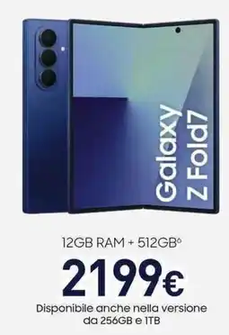 Unieuro Galaxy Z Fold7 offerta