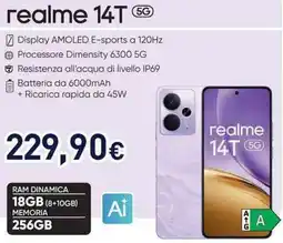 Unieuro realme 14T 5G offerta