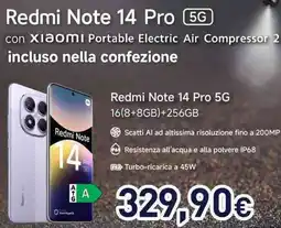 Unieuro Redmi Note 14 Pro 5G offerta