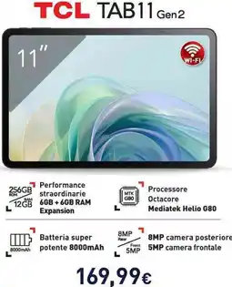 Unieuro TCL TAB11 Gen2 offerta