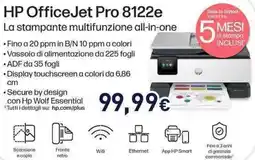 Unieuro HP OfficeJet Pro 8122e offerta