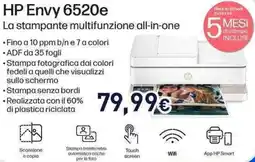 Unieuro HP Envy 6520e offerta