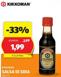 ALDI KIKKOMAN Salsa di Soin offerta