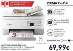 Unieuro PIXMA TS7451i offerta