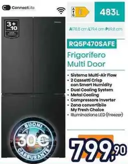 Unieuro RQ5P470SAFE Frigorifero Multi Door offerta