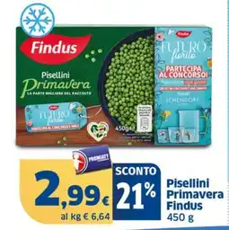 Sigma Pisellini Primavera Findus offerta