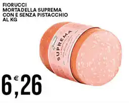 Vantaggio Cash&Carry Fiorucci mortadella suprema con e senza pistacchio offerta