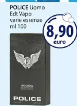 Acqua & Sapone POLICE Uomo Edt Vapo offerta