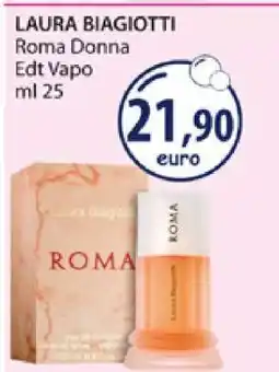Acqua & Sapone LAURA BIAGIOTTI Roma Donna Edt Vapo ml 25 offerta