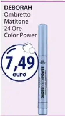 Acqua & Sapone DEBORAH Ombretto Matitone 24 Ore Color Power offerta